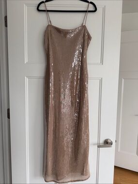 Abercrombie & Fitch | Dresses | Abercrombie Fitch Strapless Skimming  Linenblend Maxi Dress | Poshmark